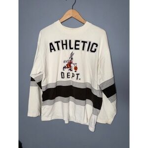 ACME Clothing Co Bugs Bunny Athletic Dept Long Sleeve S/M 1993 Warner Bros